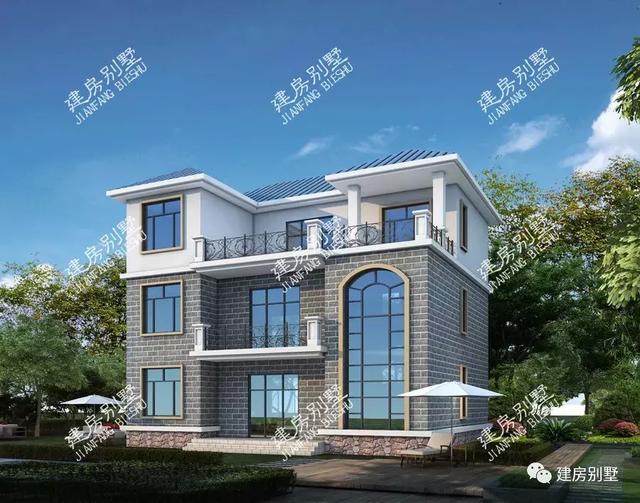 3棟三層復(fù)式農(nóng)村別墅設(shè)計(jì)圖，不一樣的風(fēng)格卻一樣的引人注目，哪一棟更適合你呢