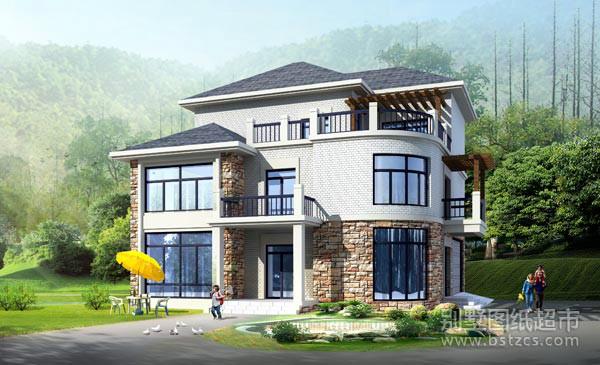 十六套造價(jià)三十萬(wàn)以?xún)?nèi)的別墅設(shè)計(jì)圖，一層二層三層都有，簡(jiǎn)直是農(nóng)村自建設(shè)計(jì)大全