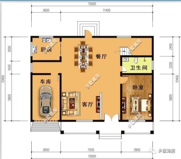 兩款二層別墅小洋房設(shè)計圖，造型新穎獨特，美觀大氣，新農(nóng)村建房的代表