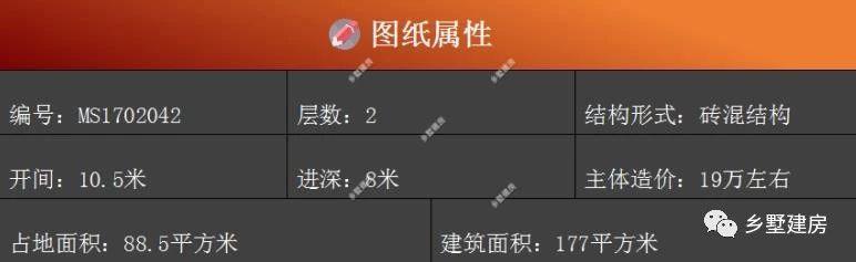 二層現(xiàn)代風(fēng)格農(nóng)村自建房設(shè)計圖，黃墻紅頂醒目又溫馨，大家都要這樣建！