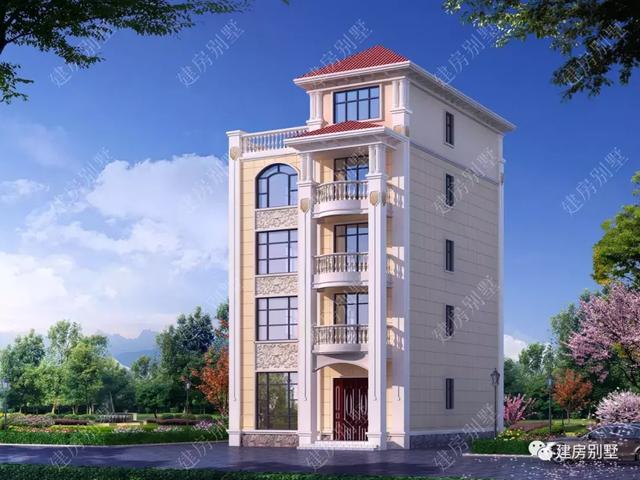 兩棟五層豪華別墅設(shè)計(jì)圖，都是美觀實(shí)用且風(fēng)景極好的旺宅