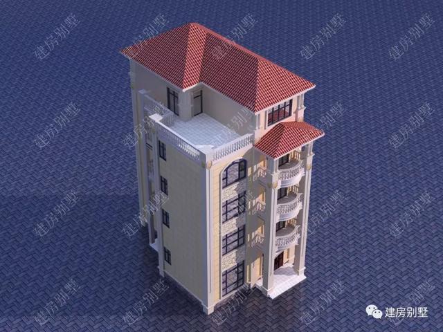 兩棟五層豪華別墅設(shè)計(jì)圖，都是美觀實(shí)用且風(fēng)景極好的旺宅