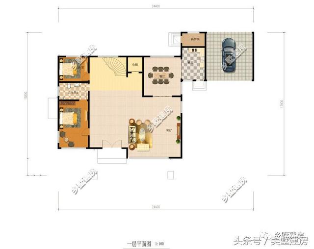 2款極簡風(fēng)農(nóng)村別墅設(shè)計圖，充分體現(xiàn)出現(xiàn)代時尚感，現(xiàn)在年輕人的最愛