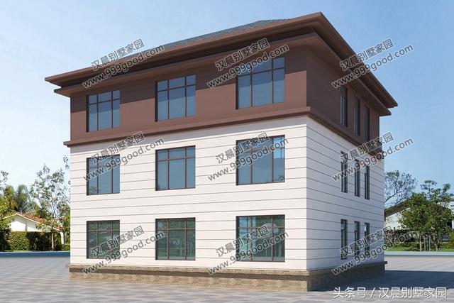 2款農(nóng)村自建新中式風(fēng)格別墅圖，主體造價(jià)在50萬左右，簡(jiǎn)直是太值了