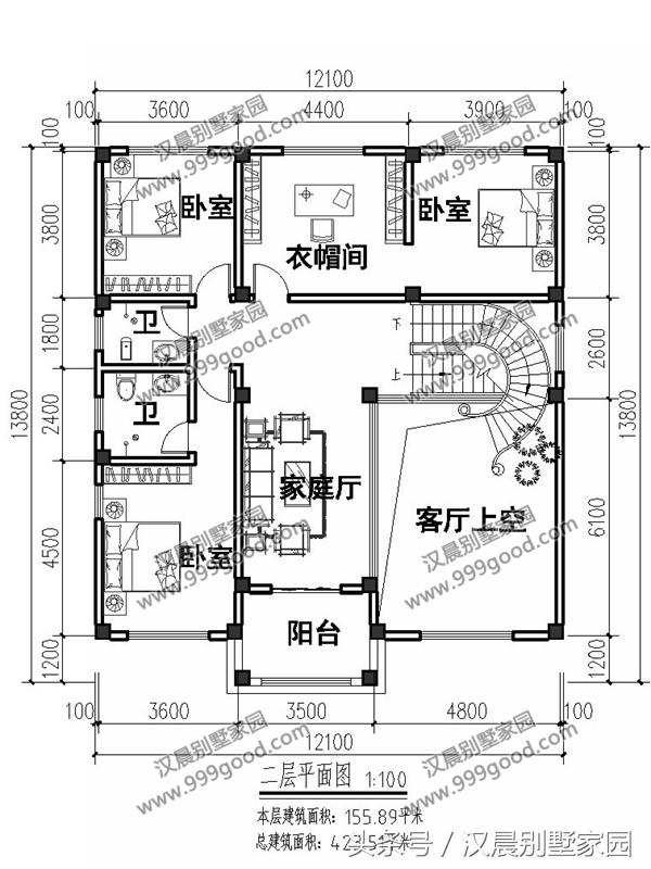 2款農(nóng)村自建新中式風(fēng)格別墅圖，主體造價(jià)在50萬左右，簡(jiǎn)直是太值了