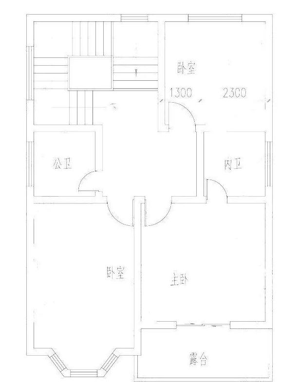二層農(nóng)村自建房設(shè)計(jì)圖開間進(jìn)深8米×11.3米，采用磚混結(jié)構(gòu)，主體造價25萬左右