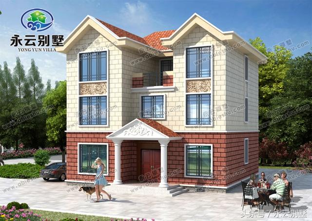 精選5款精致美觀別墅圖，開間都在11米左右，有需要的可以參考一下