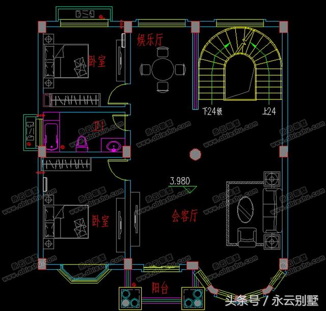 精選5款精致美觀別墅圖，開間都在11米左右，有需要的可以參考一下