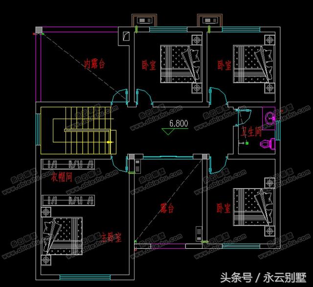 精選5款精致美觀別墅圖，開間都在11米左右，有需要的可以參考一下