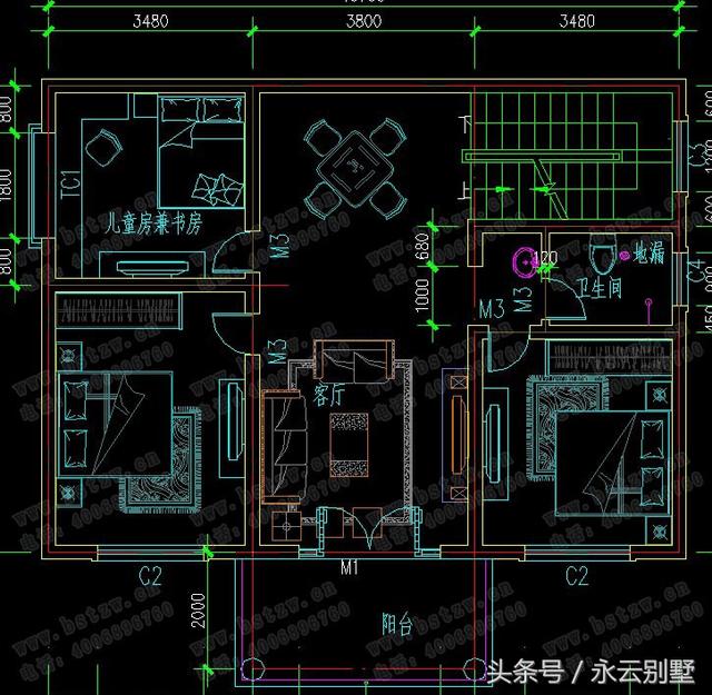 精選5款精致美觀別墅圖，開間都在11米左右，有需要的可以參考一下