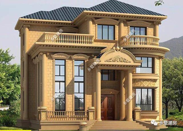 2款三層別墅戶型圖，內部很實用，性價比超級高，造價不到30萬就能建起來了！