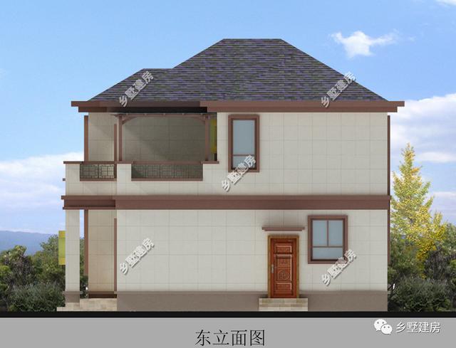 二層美式自建房別墅圖，時(shí)下最流行最受年輕人喜愛的別墅風(fēng)格