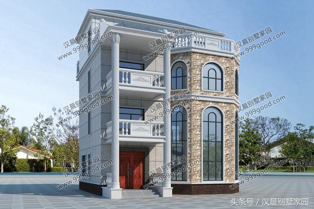 5款小戶型別墅設計圖，超低的建房成本，家家都能蓋得起