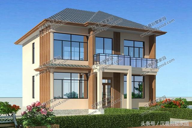 5款小戶型別墅設計圖，超低的建房成本，家家都能蓋得起