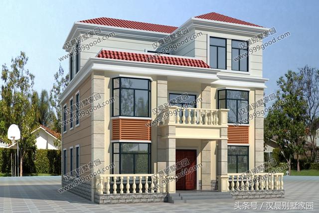 5款小戶型別墅設計圖，超低的建房成本，家家都能蓋得起