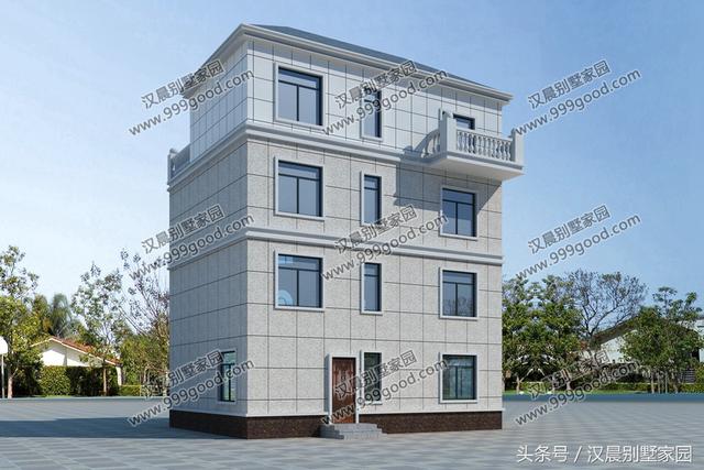 5款小戶型別墅設計圖，超低的建房成本，家家都能蓋得起