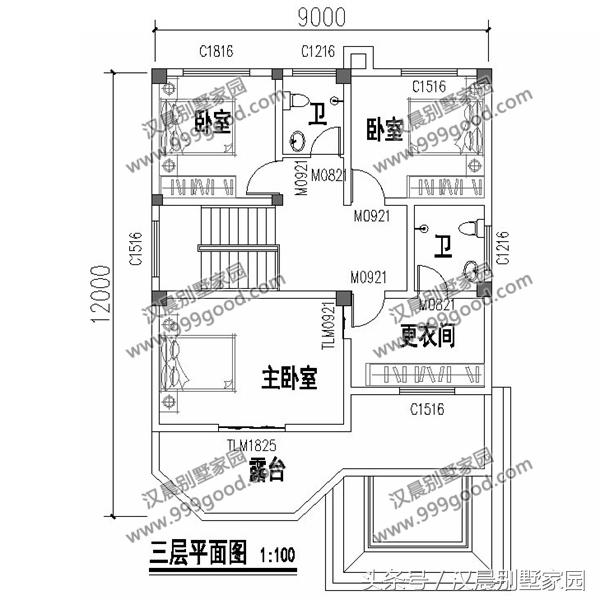 5款小戶型別墅設計圖，超低的建房成本，家家都能蓋得起