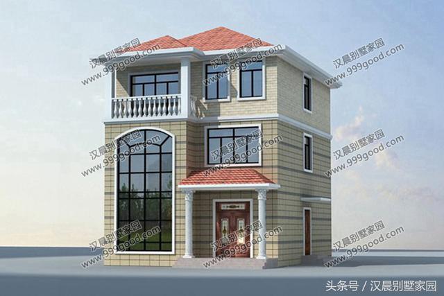 5款小戶型別墅設計圖，超低的建房成本，家家都能蓋得起