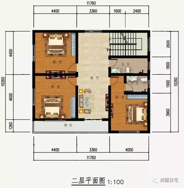 8棟120平左右農(nóng)村別墅圖，符合宅基地批準，建成之后家人喜歡鄰里夸