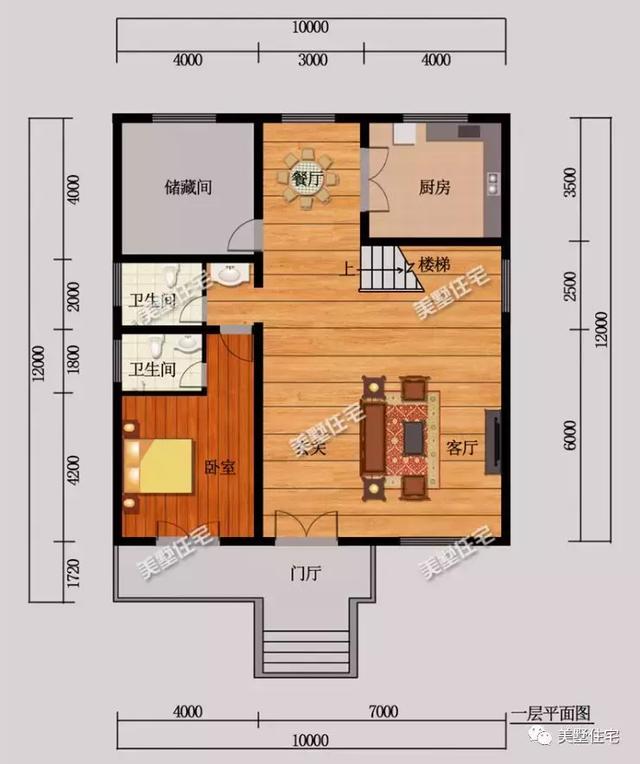 8棟120平左右農(nóng)村別墅圖，符合宅基地批準，建成之后家人喜歡鄰里夸