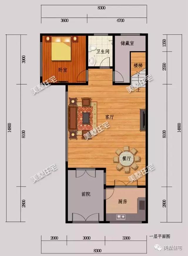 8棟120平左右農(nóng)村別墅圖，符合宅基地批準，建成之后家人喜歡鄰里夸