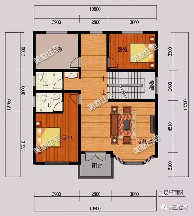 8棟120平左右農(nóng)村別墅圖，符合宅基地批準，建成之后家人喜歡鄰里夸