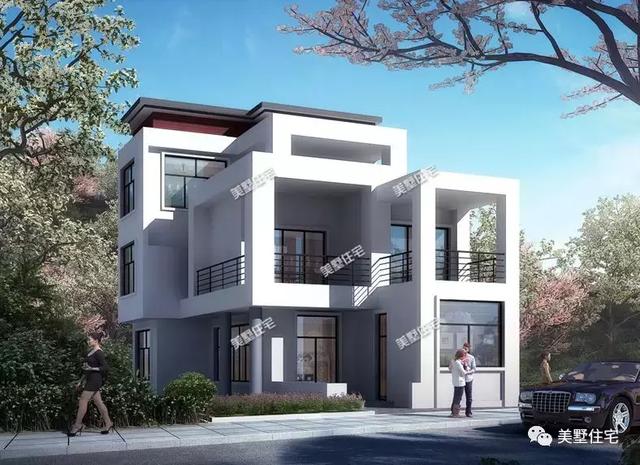 8棟120平左右農(nóng)村別墅圖，符合宅基地批準，建成之后家人喜歡鄰里夸