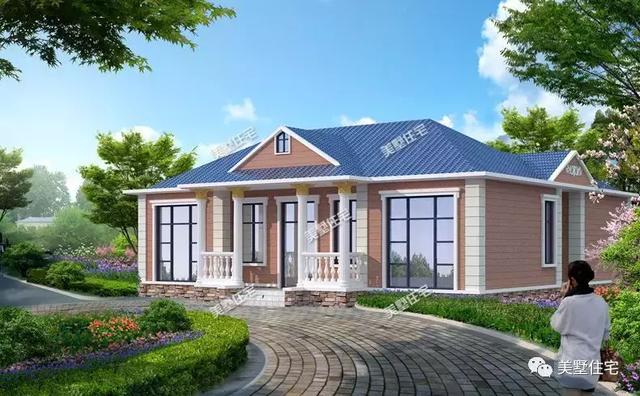 5款一層養(yǎng)老別墅，造型美布局佳，造價還便宜，爸媽一定很喜歡