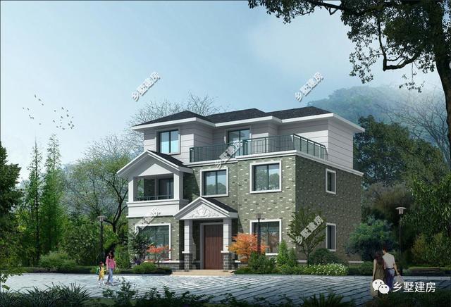 三款三層農村自建別墅精品圖紙，棟棟都這么好看，真是藏不住的喜歡！