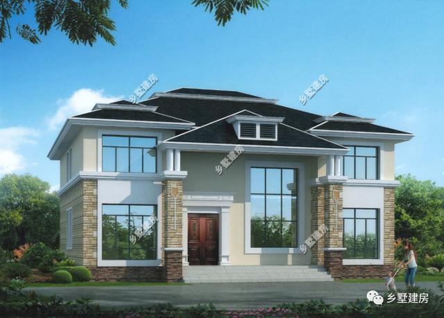 三款三層農村自建別墅精品圖紙，棟棟都這么好看，真是藏不住的喜歡！