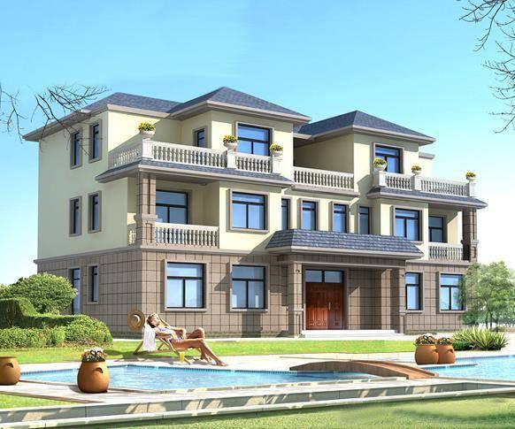 兄弟雙拼自建房，美觀大氣，戶型非常實(shí)用，看了真的好想回家建房！