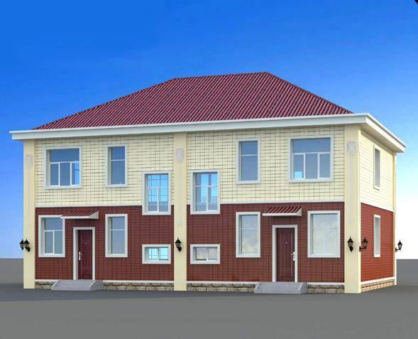 兄弟雙拼自建房，美觀大氣，戶型非常實(shí)用，看了真的好想回家建房！