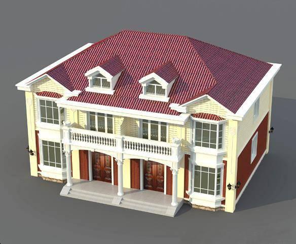 兄弟雙拼自建房，美觀大氣，戶型非常實(shí)用，看了真的好想回家建房！