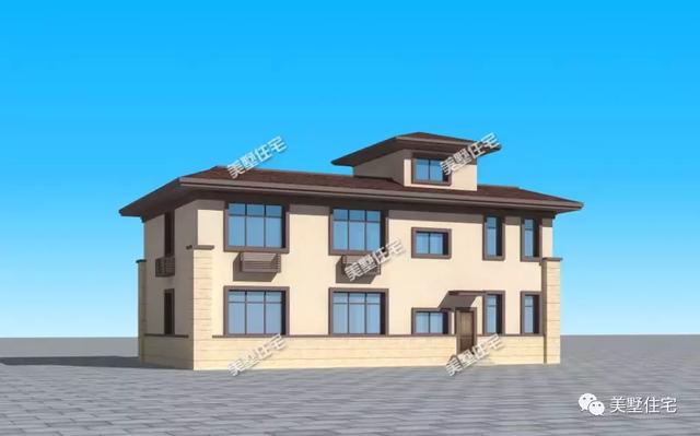 開(kāi)間9米的新中式美宅設(shè)計(jì)圖，糅合了中西方迥異的審美，驚艷眾人