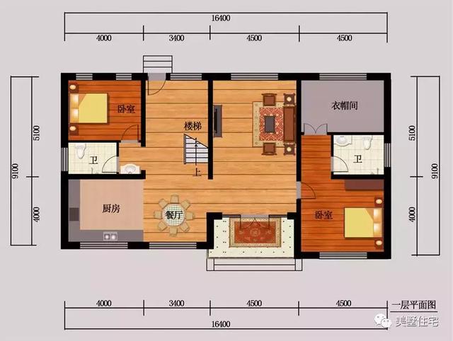 開(kāi)間9米的新中式美宅設(shè)計(jì)圖，糅合了中西方迥異的審美，驚艷眾人