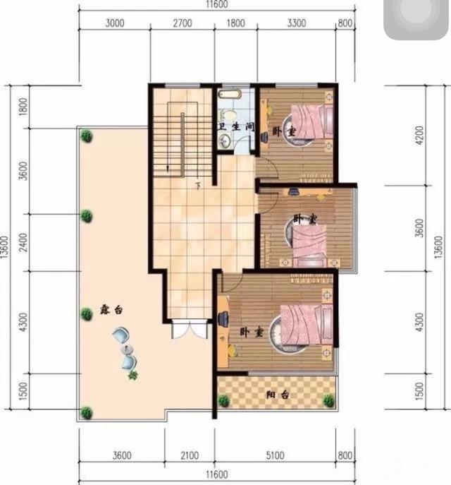 農(nóng)村自建房簡(jiǎn)約風(fēng)別墅設(shè)計(jì)圖，成本相對(duì)降低，而且實(shí)用性比那些豪奢別墅也并不差太多