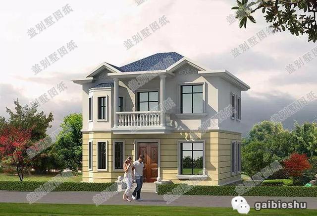 2款歐式風(fēng)格二層農(nóng)村房屋設(shè)計圖，不僅外觀精致漂亮，內(nèi)部布局更是經(jīng)濟(jì)適用