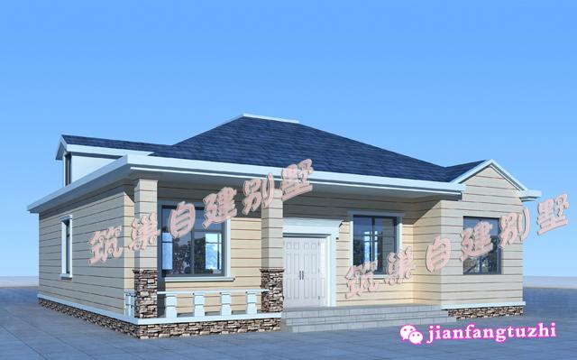 3款一層農(nóng)村平層別墅設(shè)計(jì)圖造價(jià)10多萬(wàn)2廳4臥，既然是蓋一層，當(dāng)然是怎么實(shí)惠怎么來(lái)