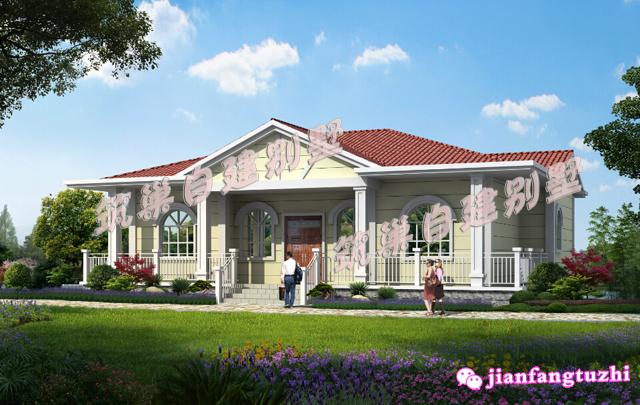 3款一層農(nóng)村平層別墅設(shè)計(jì)圖造價(jià)10多萬(wàn)2廳4臥，既然是蓋一層，當(dāng)然是怎么實(shí)惠怎么來(lái)