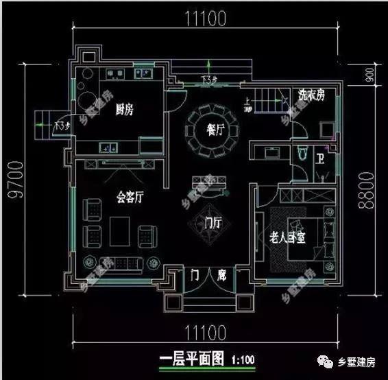 20萬建一棟三層別墅，豪華絕美落地窗，超大的實(shí)用露臺，羨煞眾人