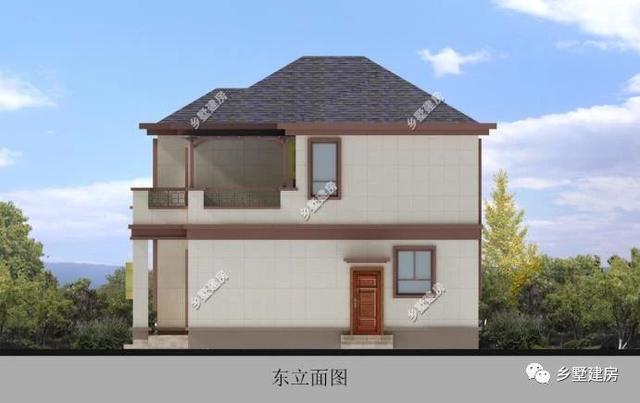 12mX10m的宅基地建一棟超美的二層別墅，設計好了不光好看，更有氣勢，城里人看了也只有羨慕的份