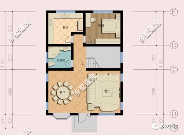 12mX10m的宅基地建一棟超美的二層別墅，設計好了不光好看，更有氣勢，城里人看了也只有羨慕的份