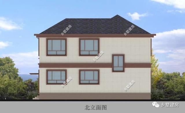 12mX10m的宅基地建一棟超美的二層別墅，設計好了不光好看，更有氣勢，城里人看了也只有羨慕的份