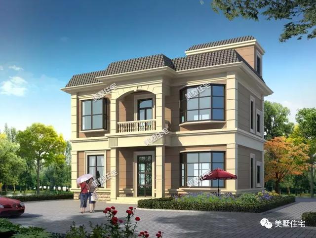 5套美式風(fēng)格別墅戶型圖，別人再也沒法說農(nóng)村房子不好看，這比城里的別墅美多了