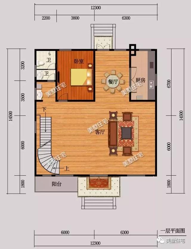 5套美式風(fēng)格別墅戶型圖，別人再也沒法說農(nóng)村房子不好看，這比城里的別墅美多了