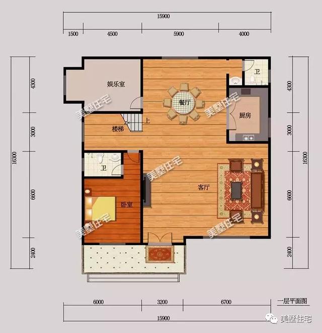 5套美式風(fēng)格別墅戶型圖，別人再也沒法說農(nóng)村房子不好看，這比城里的別墅美多了