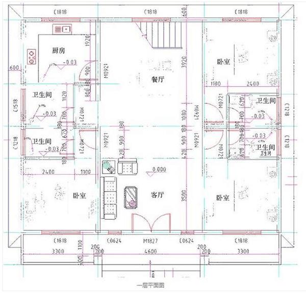 12x11米經(jīng)濟(jì)實(shí)用二層別墅圖，平頂小別墅簡約干練，不管什么風(fēng)格，和諧的就是最好的