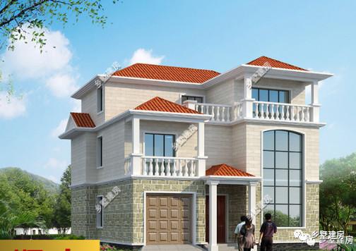 三層農(nóng)村自建建筑結(jié)構(gòu)水電全套圖紙效果圖