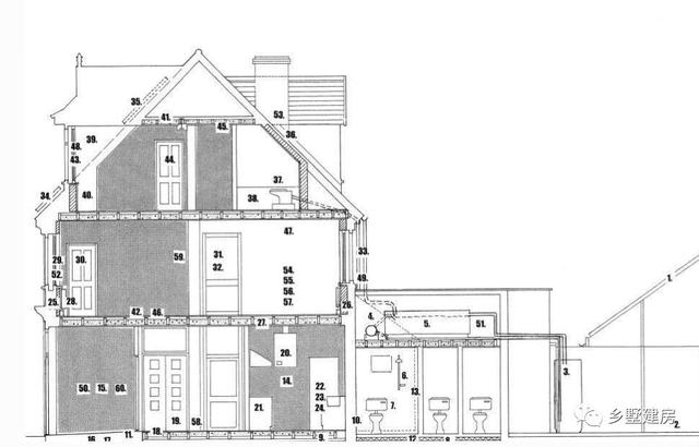 三層農(nóng)村自建建筑結(jié)構(gòu)水電全套圖紙效果圖