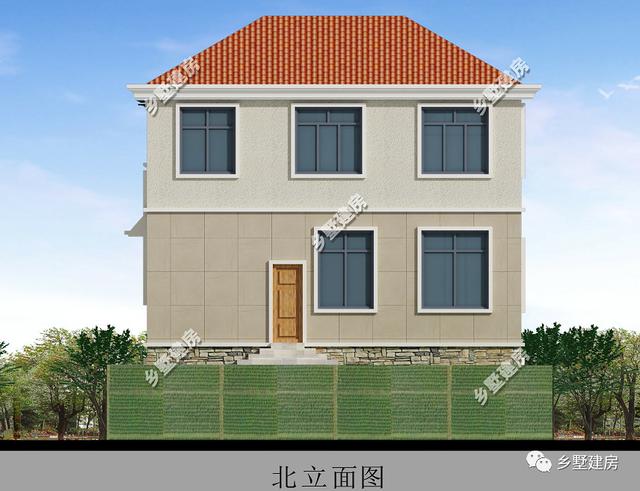 三層農(nóng)村自建建筑結(jié)構(gòu)水電全套圖紙效果圖